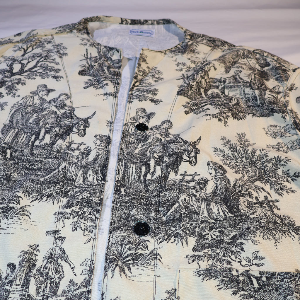 Full Black Toile Jacket