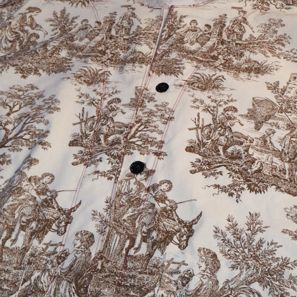 Full Brown Toile Jacket