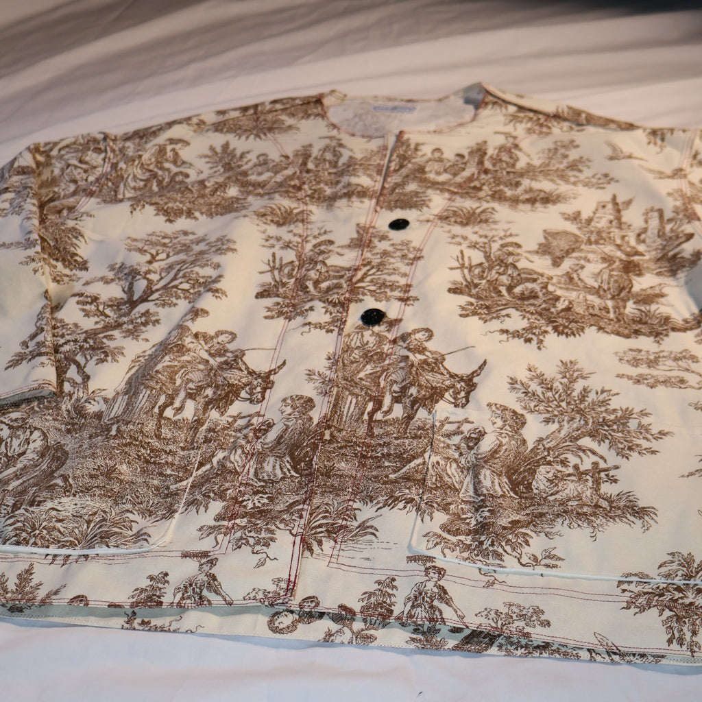 Full Brown Toile Jacket