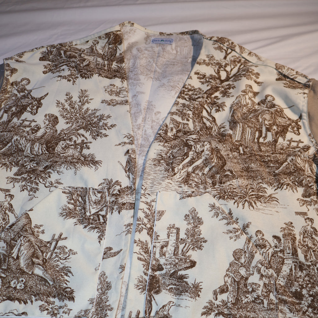 Brown Half Tan Sleeve Toile