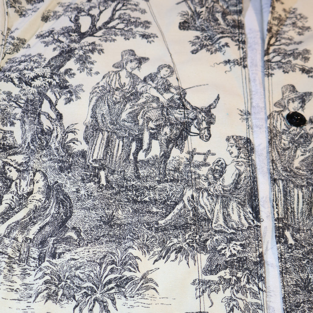 Full Black Toile Jacket