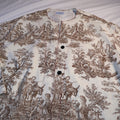 Full Brown Toile Jacket