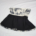 The Toile Peplum Top