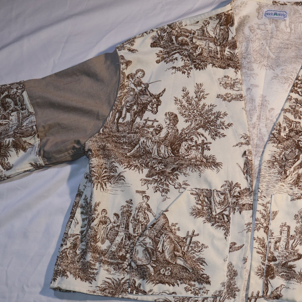 Brown Half Tan Sleeve Toile