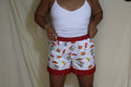 Hotdog in the Hamptons- Picnic Dot Shorts