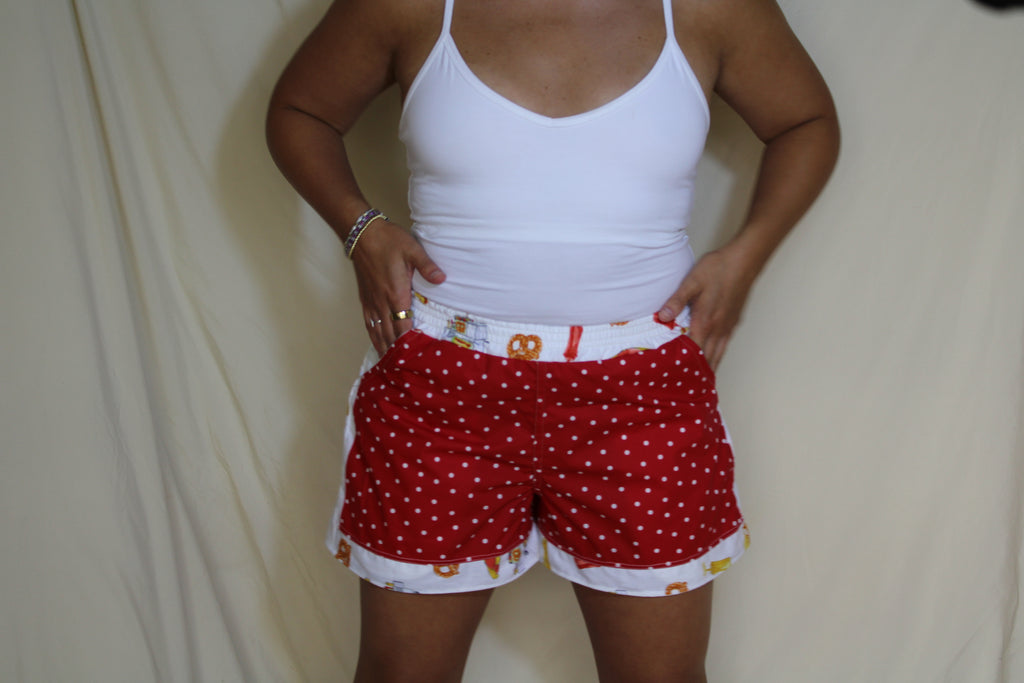 Hotdogs in the Hamptons- Snack Stand Shorts