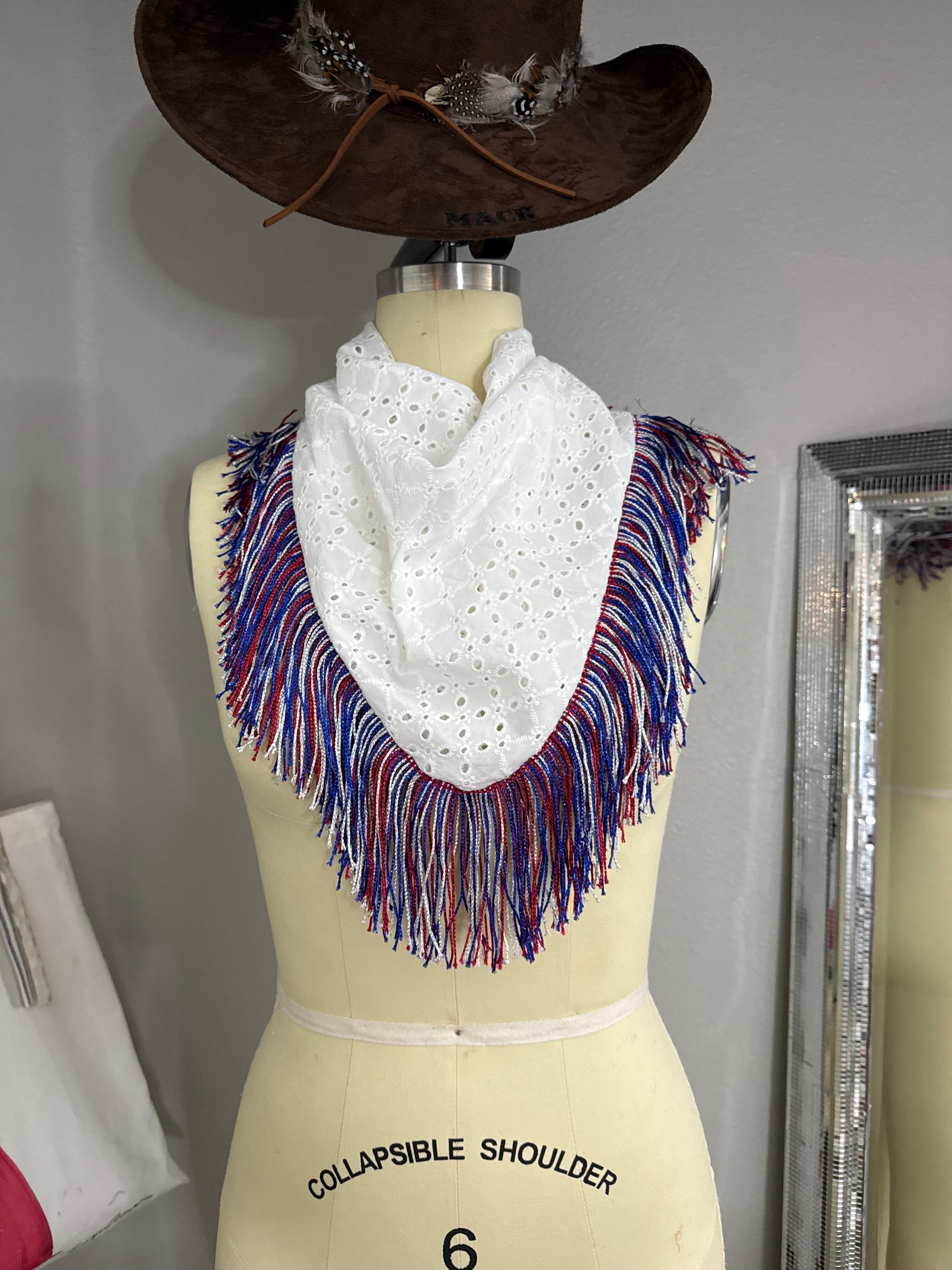 The Firecracker Scarf Top
