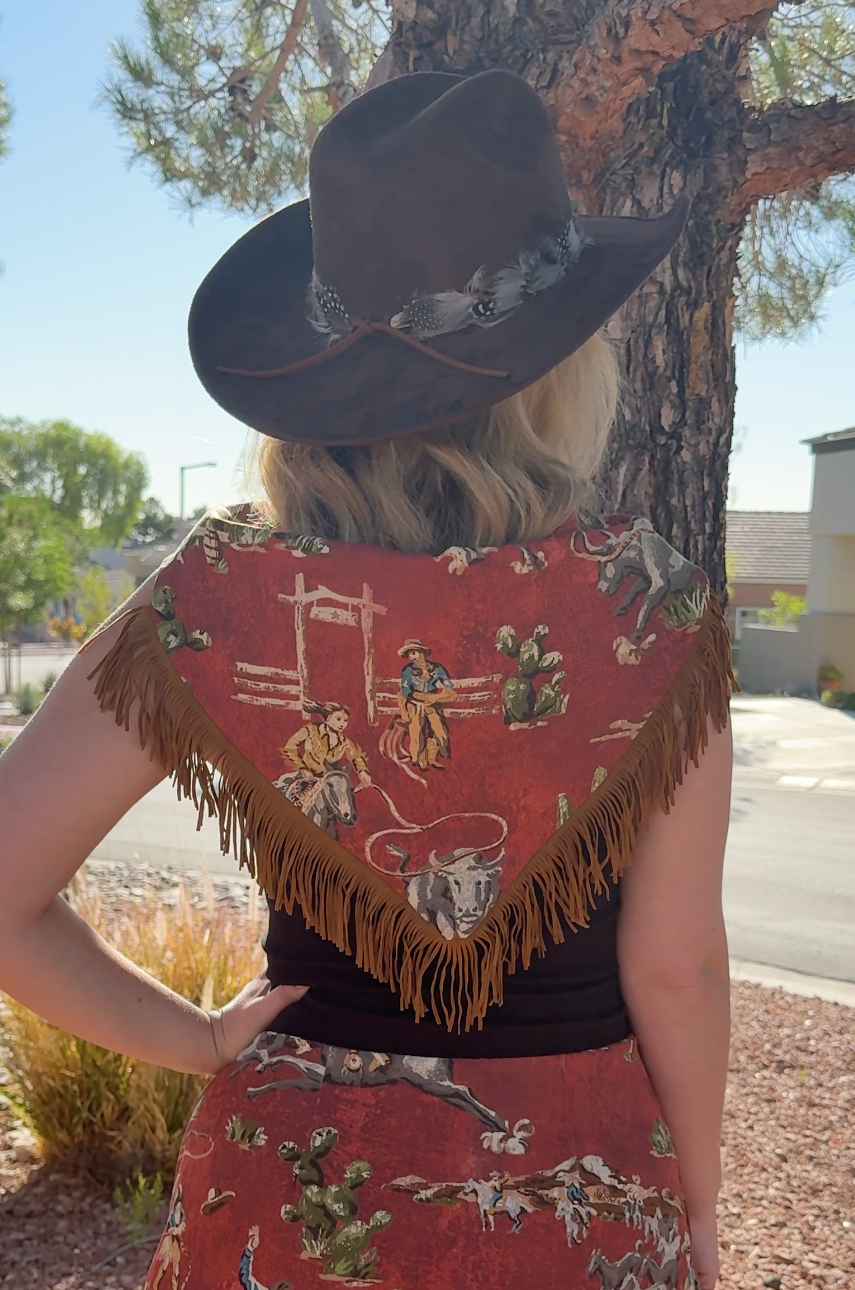 The Western Print Scarf
