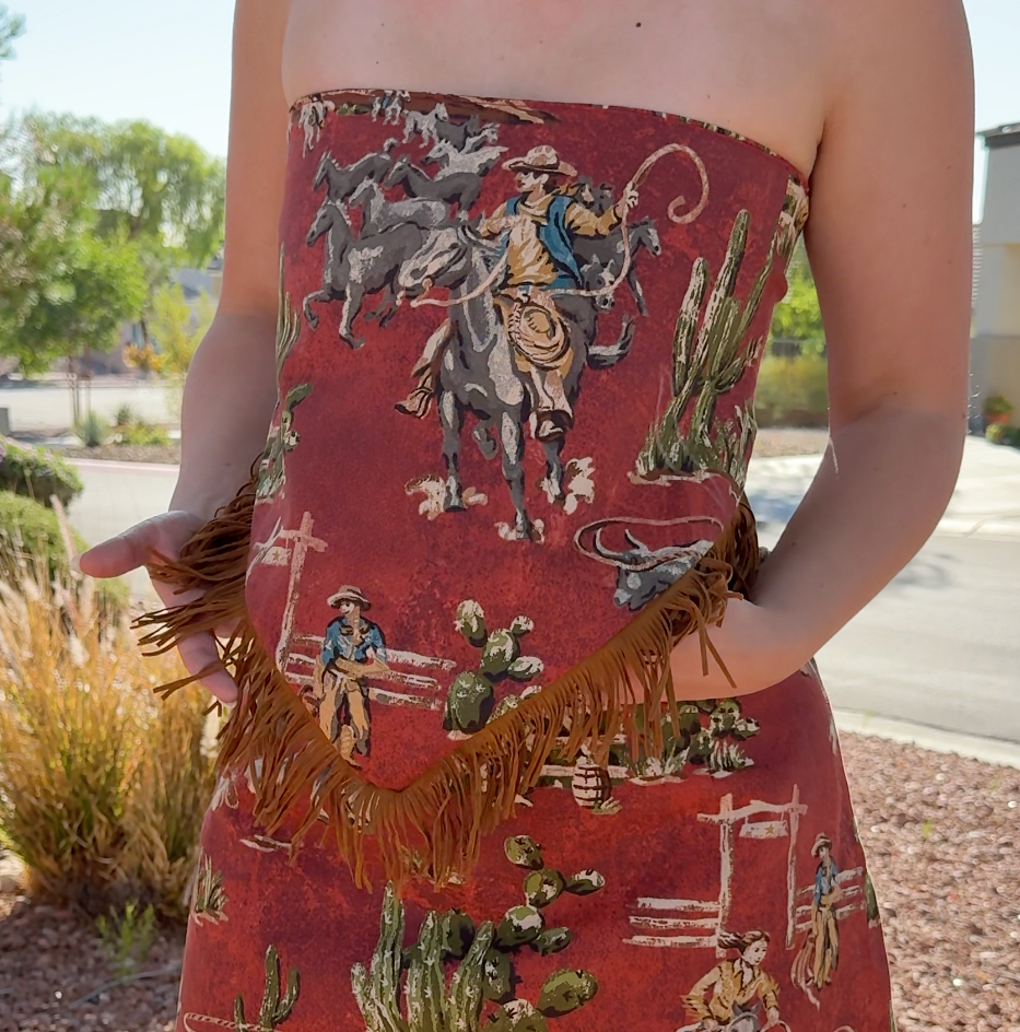The Western Print Scarf